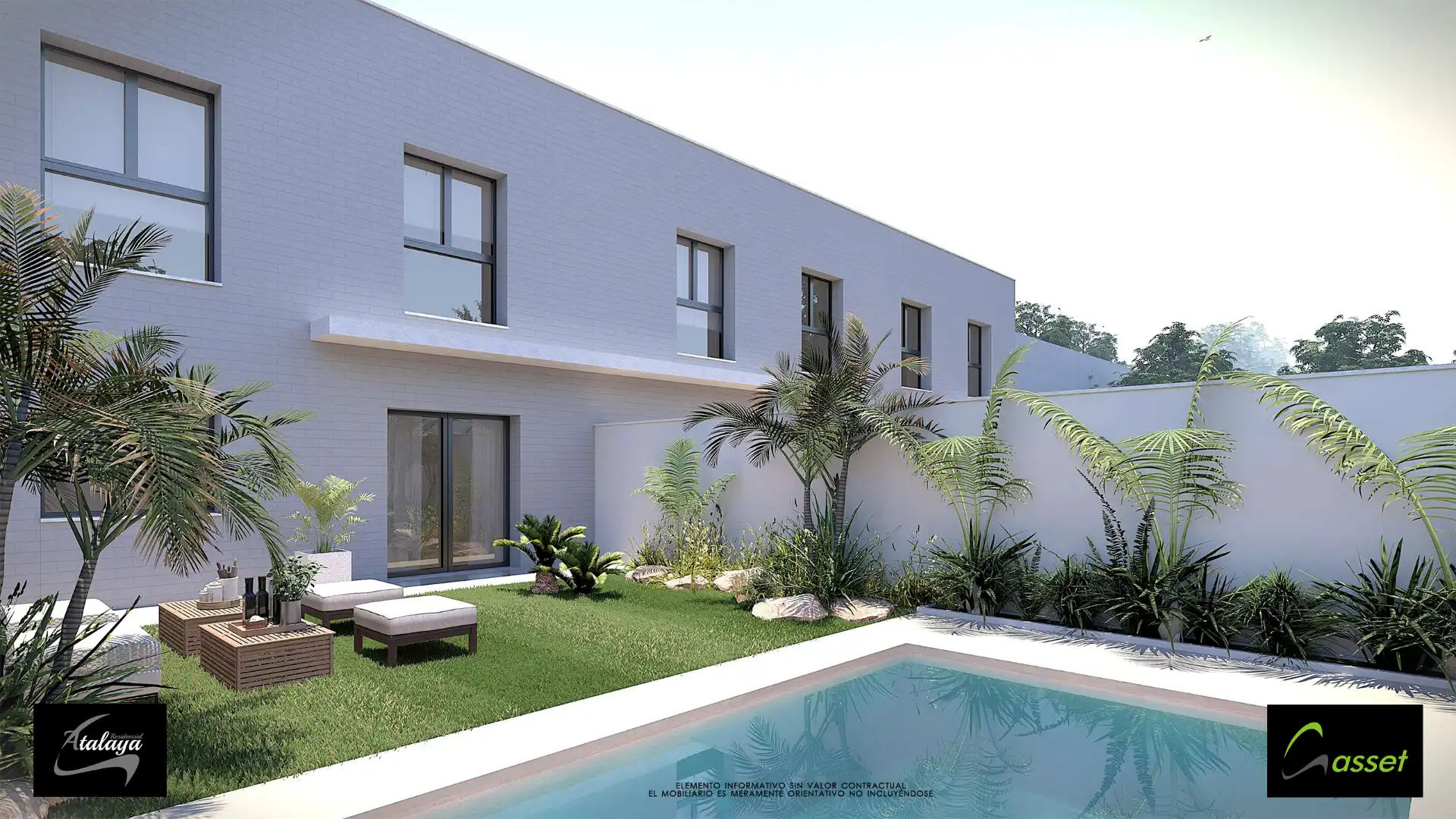 Adossat d'obra nova amb jardí en venda a Calle Atalaya 17, imagen 2