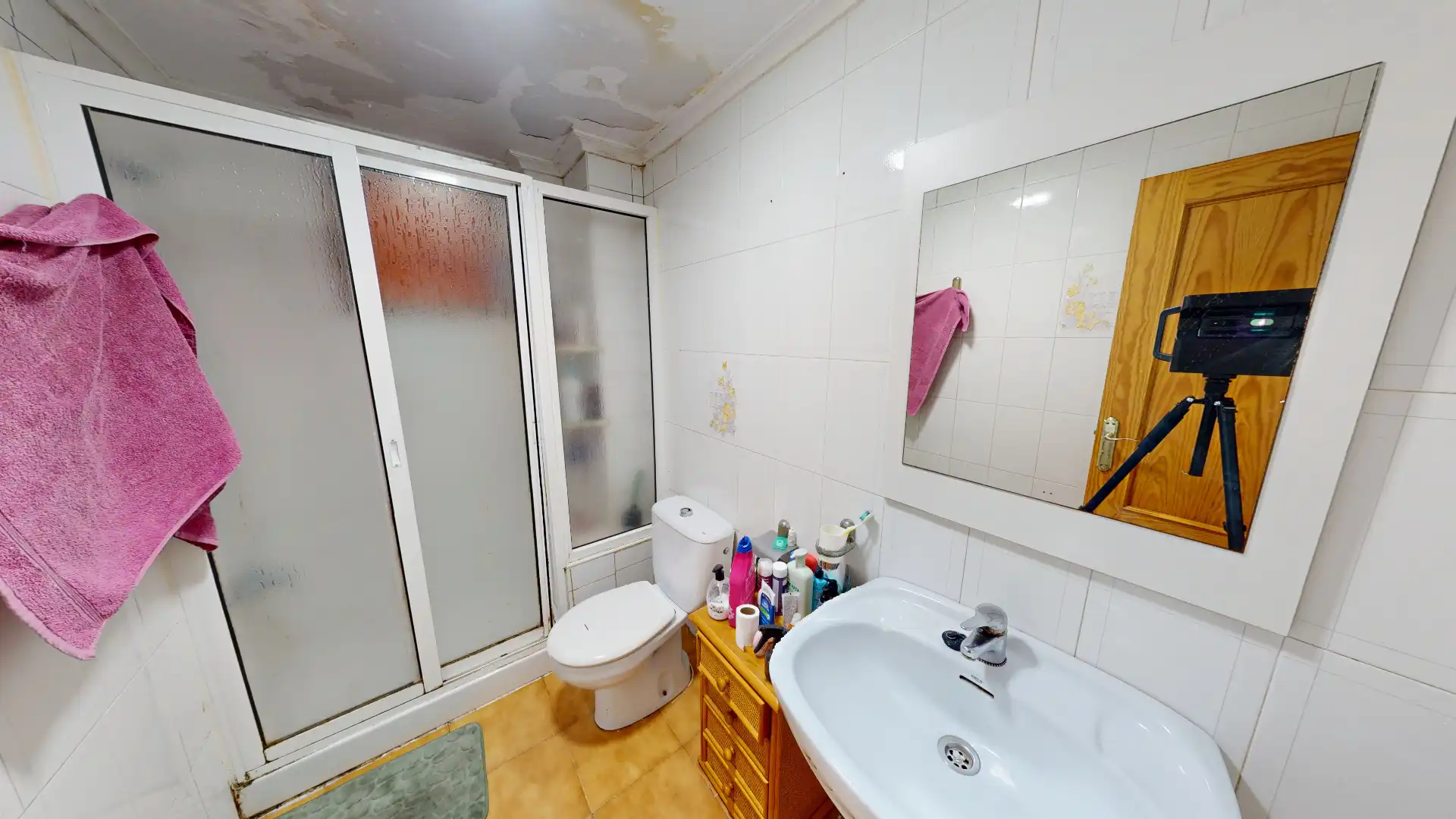 Bathroom of Flat for sale in Elche / Elx  with Air Conditioner, Furnished and Oven