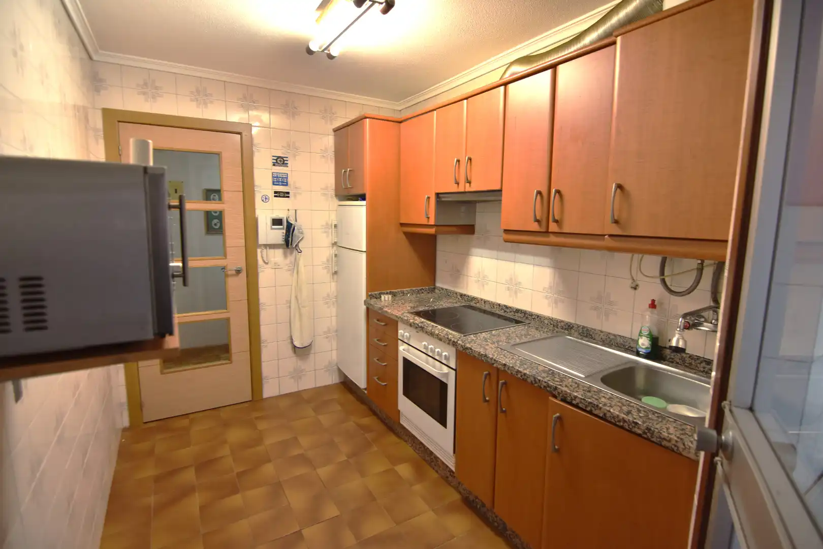 Cocina de Piso en venta en A Coruña Capital  con Calefacción, Parquet y Trastero