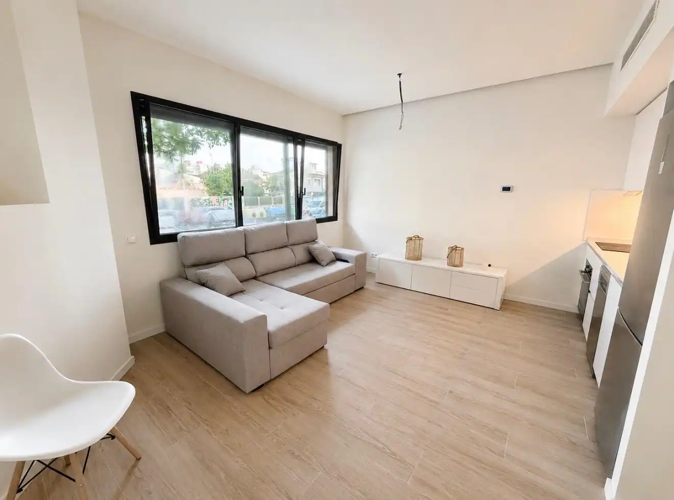 Wohnzimmer von Erdgeschoss zum Verkauf in  Palma de Mallorca mit Klimaanlage und Heizung
