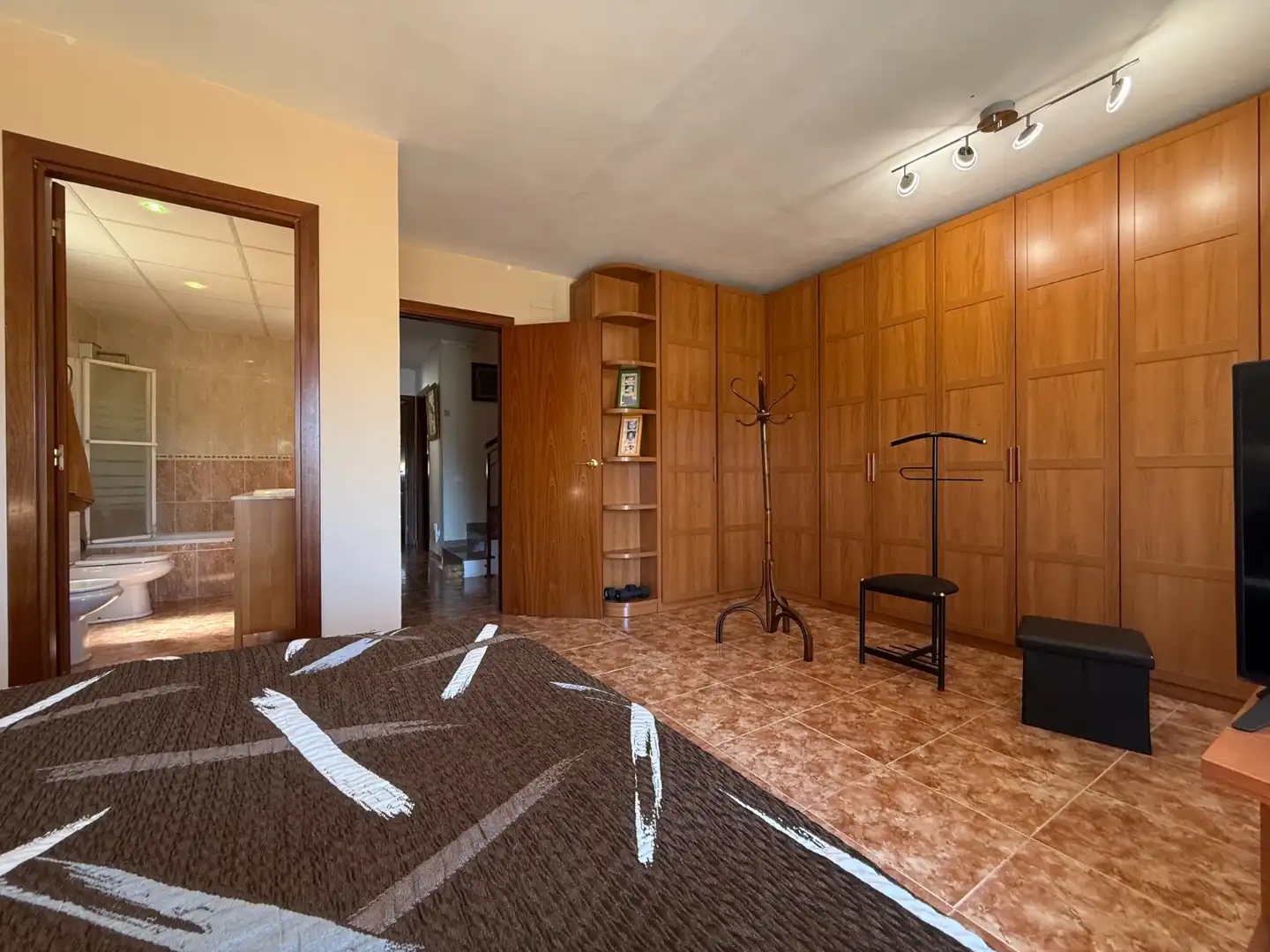 Bedroom of Detached homes for sale in Perafort  with Air Conditioner, Heating and Private garden