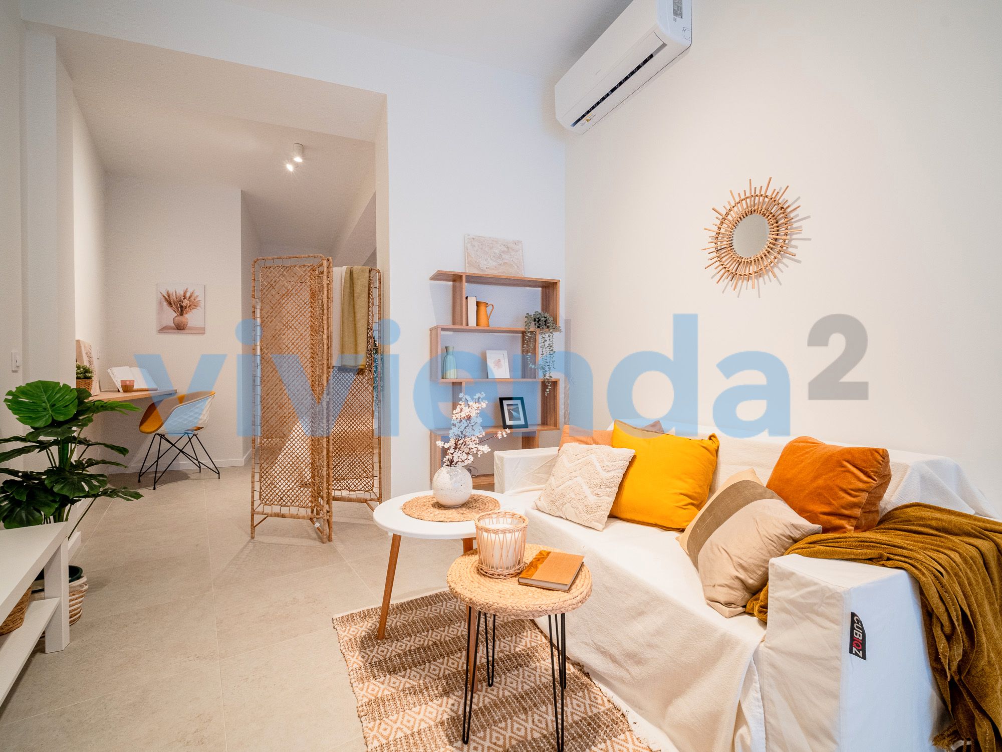 Living room of Study for sale in  Madrid Capital  with Air Conditioner and Heating
