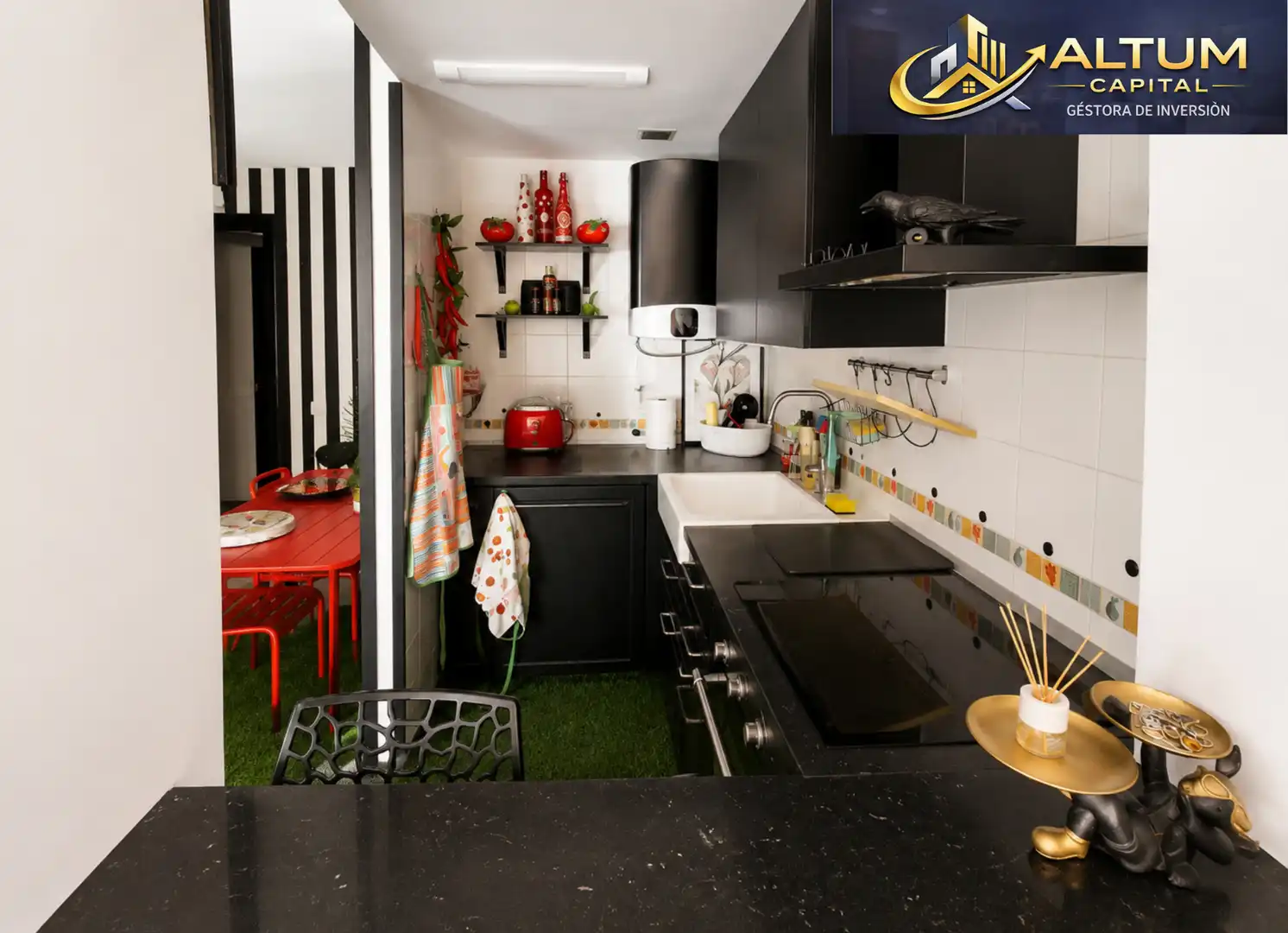 Kitchen of Flat for sale in Arona  with Terrace, Furnished and Oven