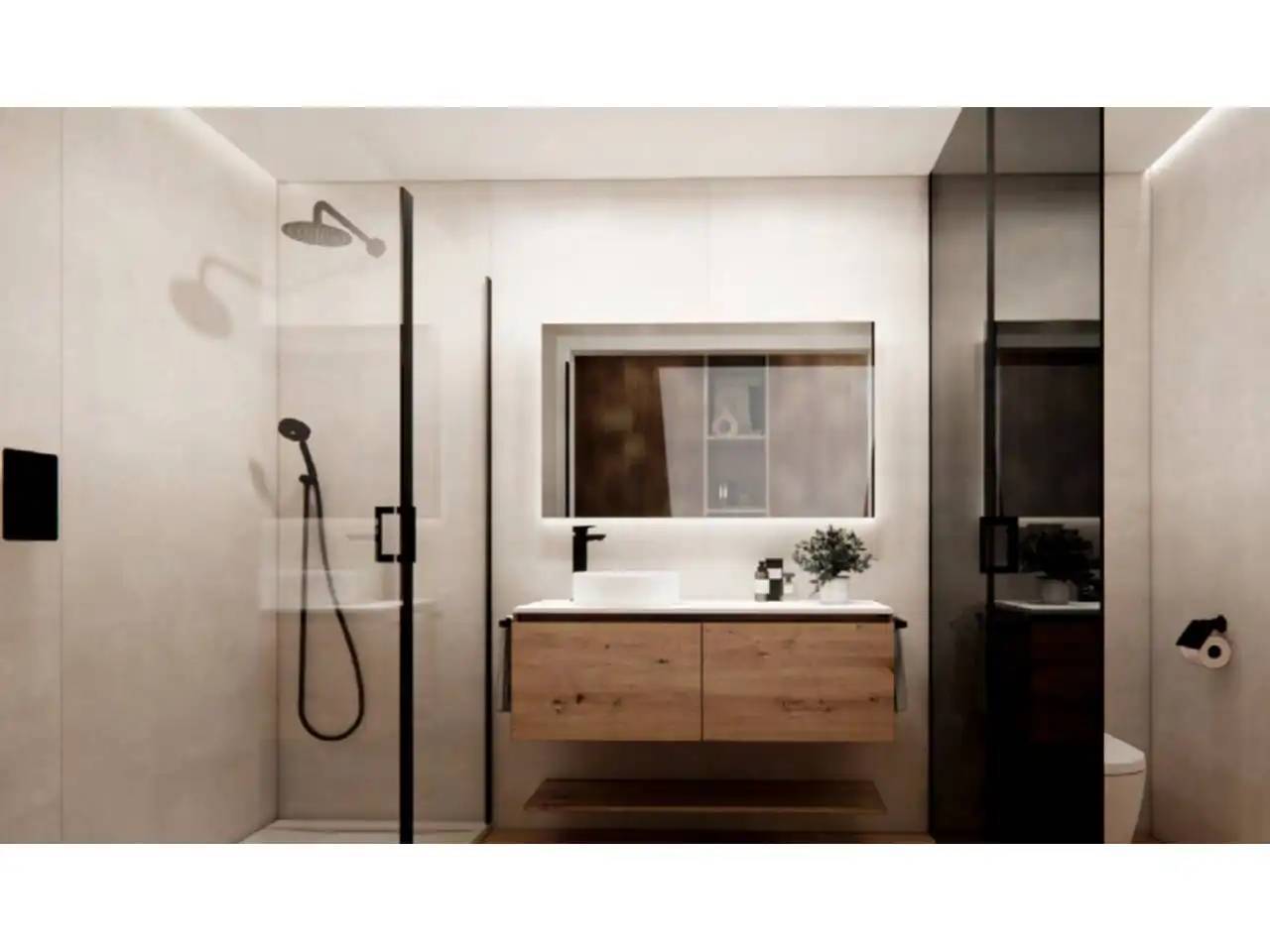 Bathroom of Apartments for sale in Mijas  with Air Conditioner, Heating and Terrace