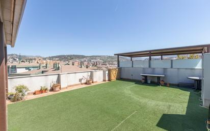 Terrace of Flat for sale in  Granada Capital  with Heating, Private garden and Terrace