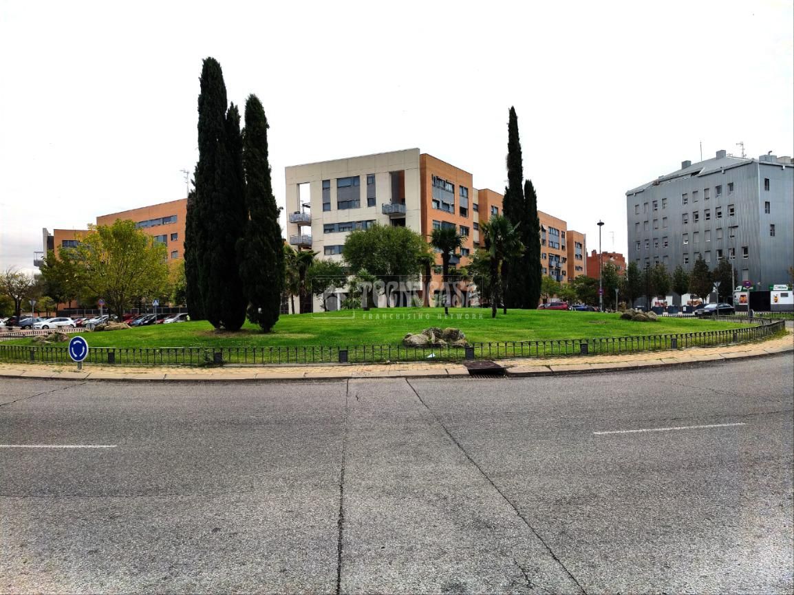 Exterior view of Flat for sale in Alcorcón  with Air Conditioner and Storage room