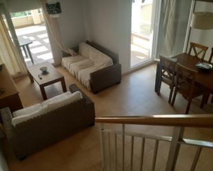 Living room of Duplex to rent in El Ejido  with Air Conditioner and Terrace