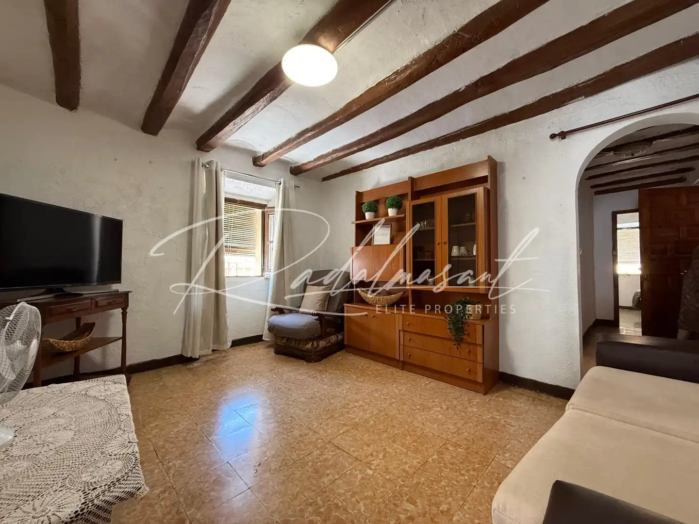 Sala de estar de Casa o chalet en venta en Vilallonga del Camp con Terraza y Trastero