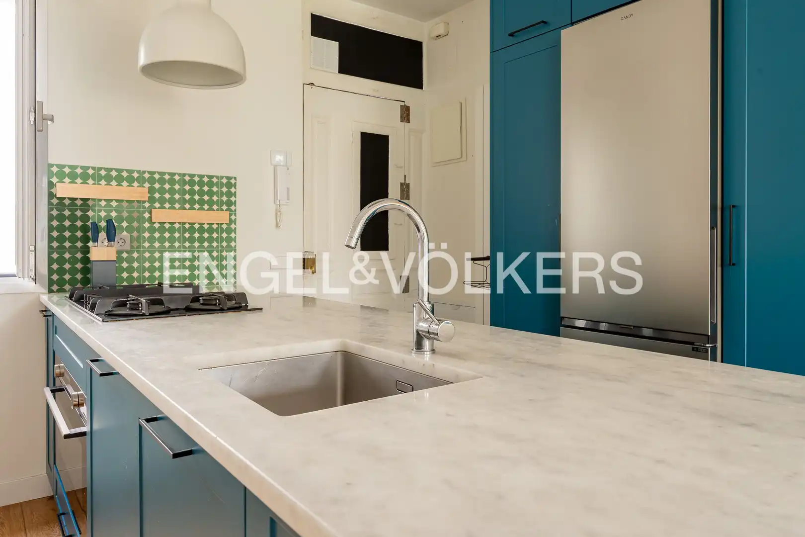 Kitchen of Flat for rent in Madrid  with Air Conditioner, Heating and Furnished