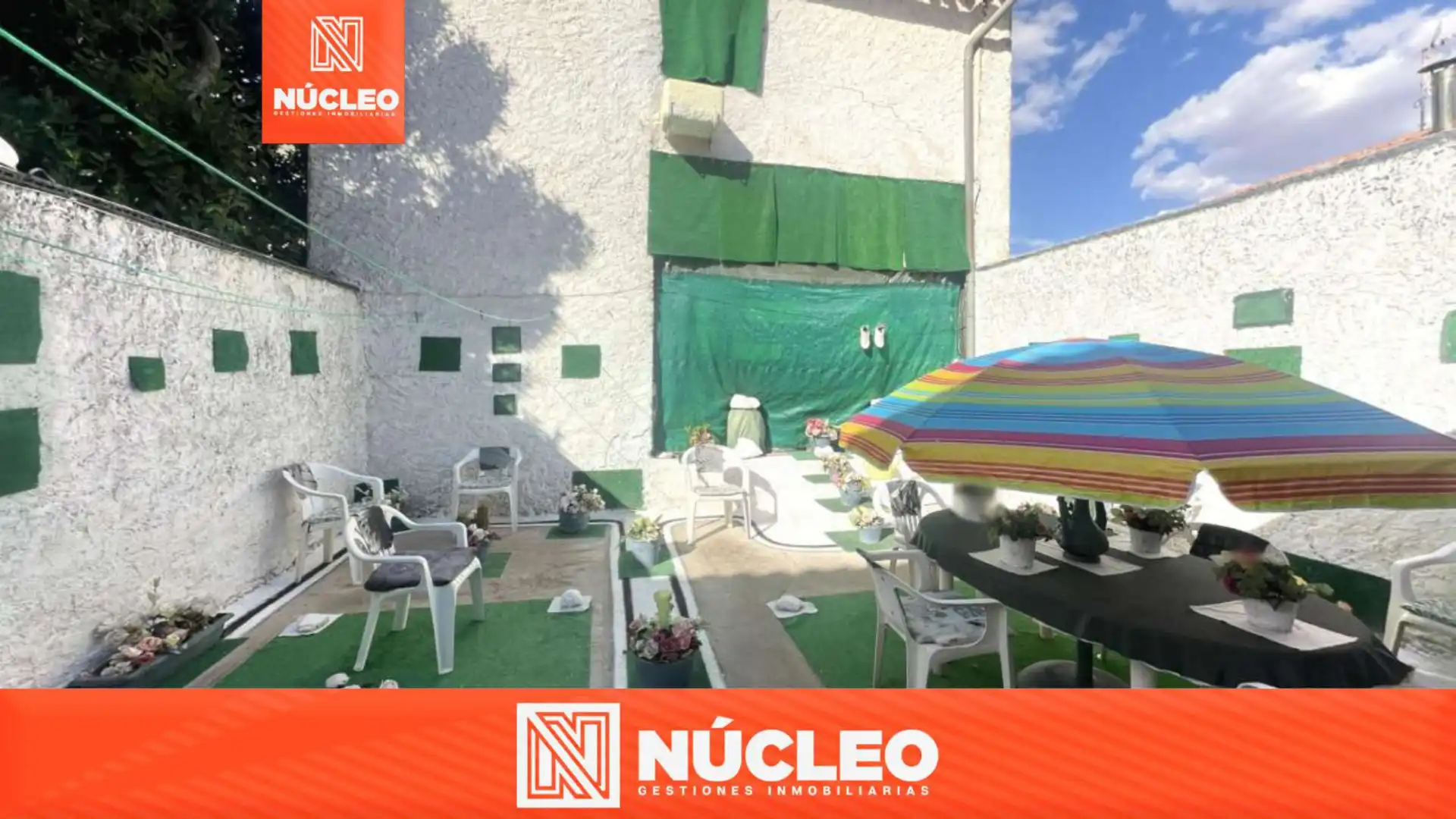 Terraza de Casa adosada en venta en Fuenterrobles con Terraza y Amueblado