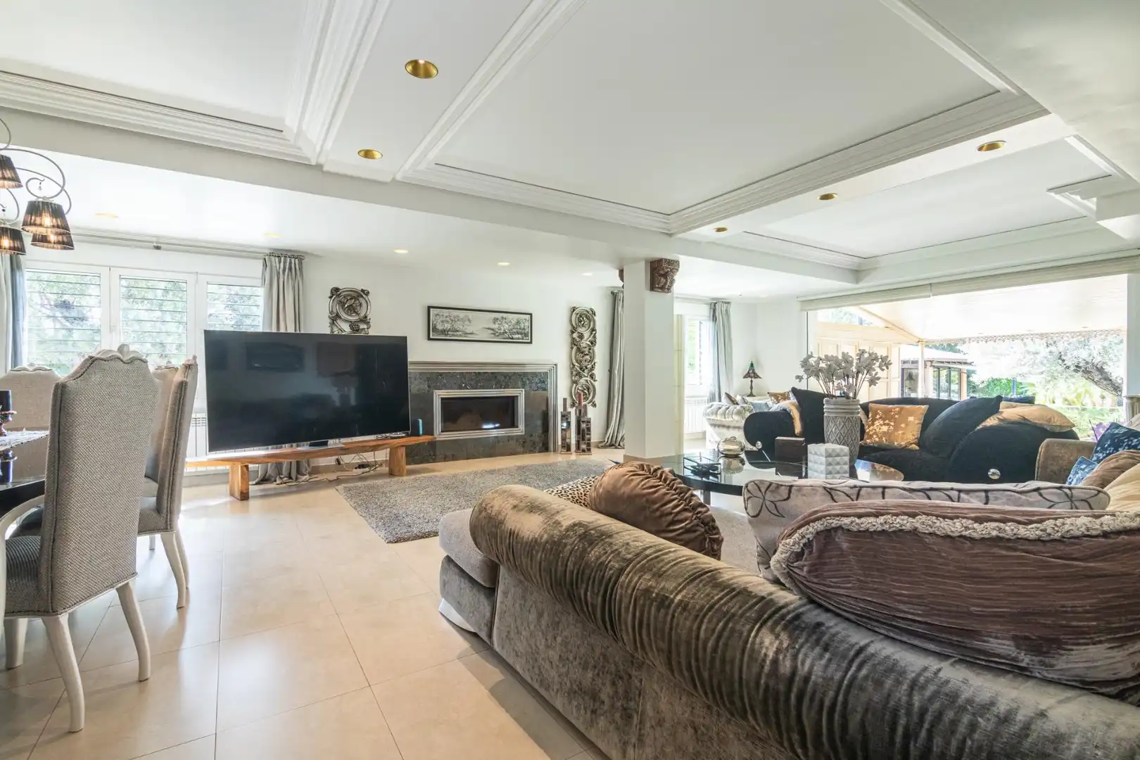 Sala de estar de Casa o chalet en venta en Elche / Elx con Aire acondicionado, Calefacción y Jardín privado