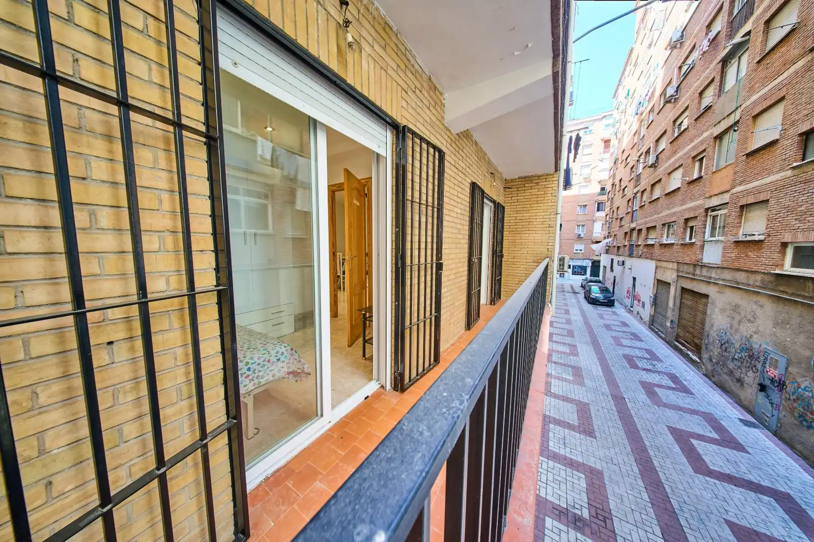 Balcony of Flat for sale in Granada  with Air Conditioner and Balcony