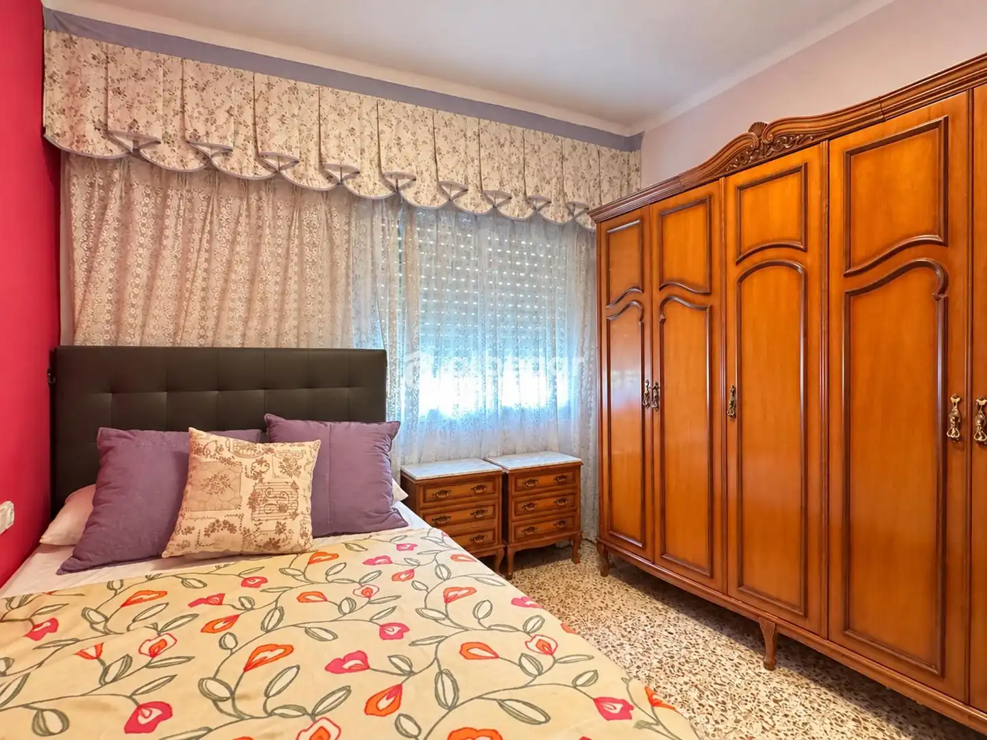 Schlafzimmer von Wohnung zum Verkauf in Valencia mit Klimaanlage, Terrasse und Möbliert