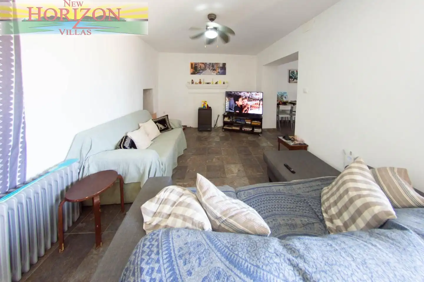 Sala de estar de Casa adosada en venta en Arboleas con Jardín privado y Terraza