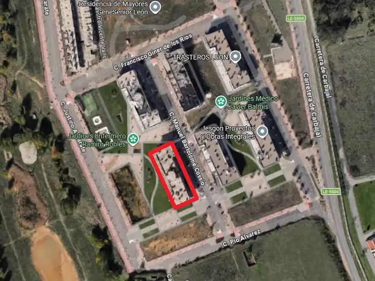 Exterior view of Buildings for sale in León Capital 