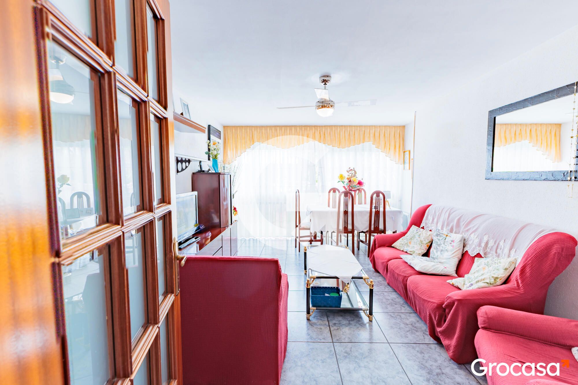 Living room of Flat for sale in Terrassa