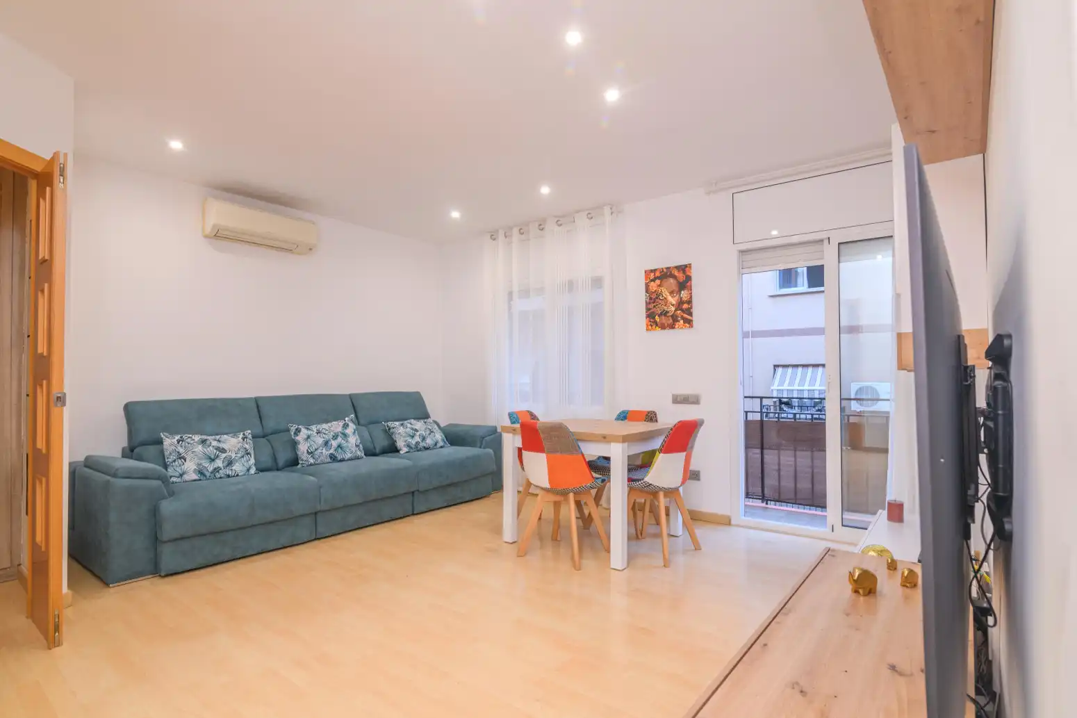 Living room of Flat for sale in La Roureda