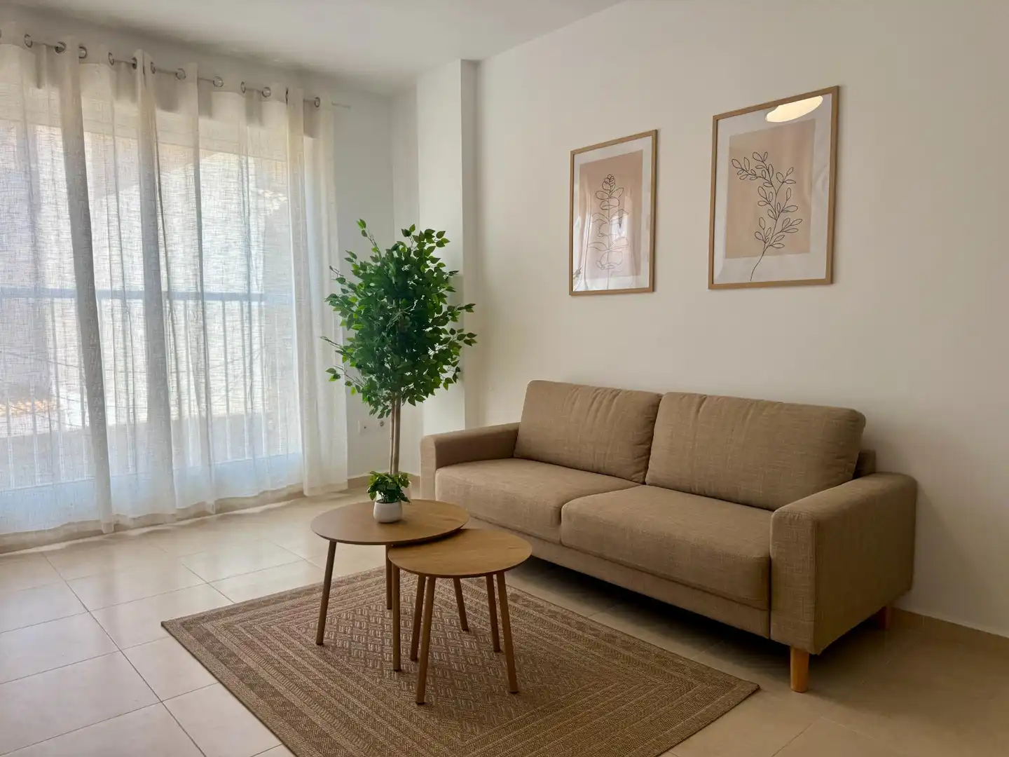 Sala de estar de Piso en venta en Xeraco con Amueblado