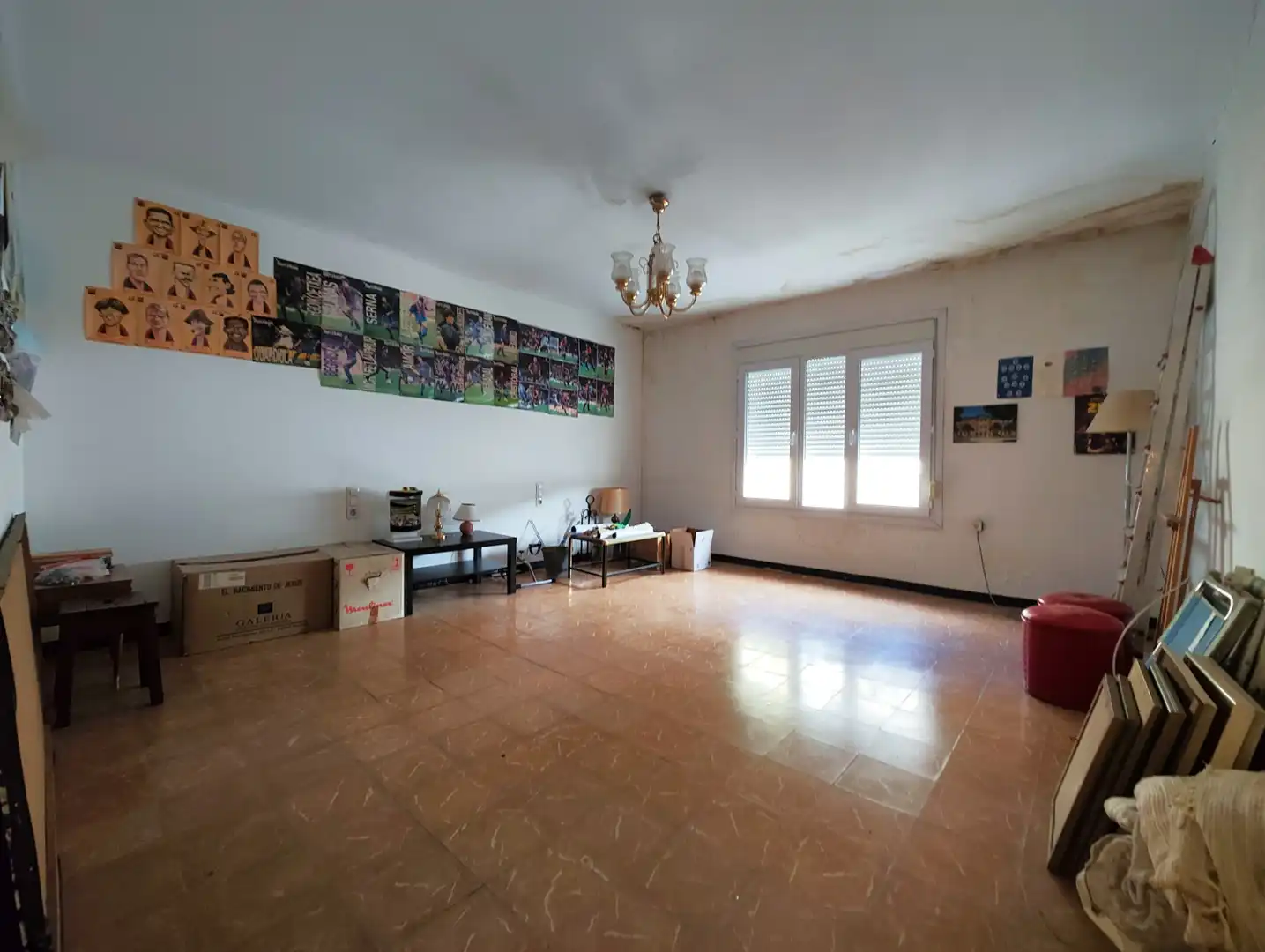 Wohnzimmer von Haus oder Chalet zum Verkauf in Terrassa mit Heizung und Terrasse