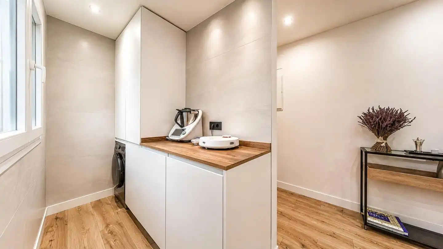 Kitchen of Flat for sale in Alcorcón  with Air Conditioner, Heating and Swimming Pool