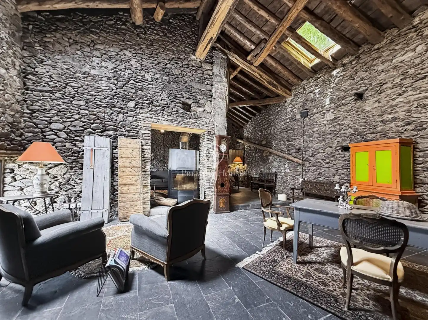 Sala de estar de Finca rústica en venta en Guils de Cerdanya con Calefacción, Jardín privado y Trastero