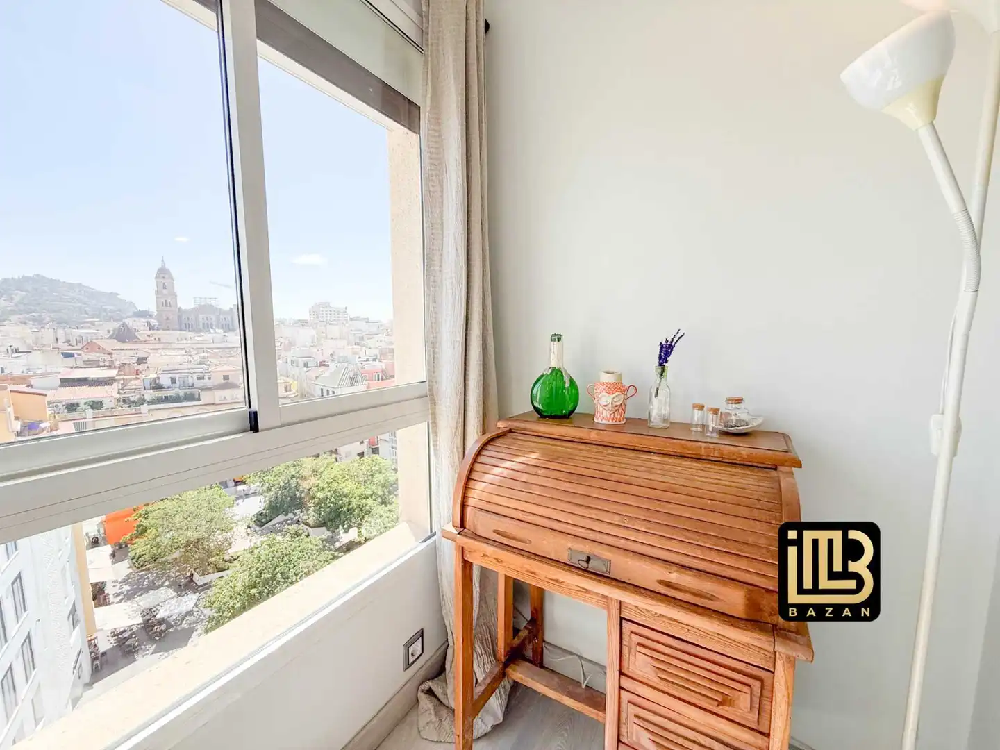 Terraza de Piso de alquiler en Antequera con Aire acondicionado, Calefacción y Parquet