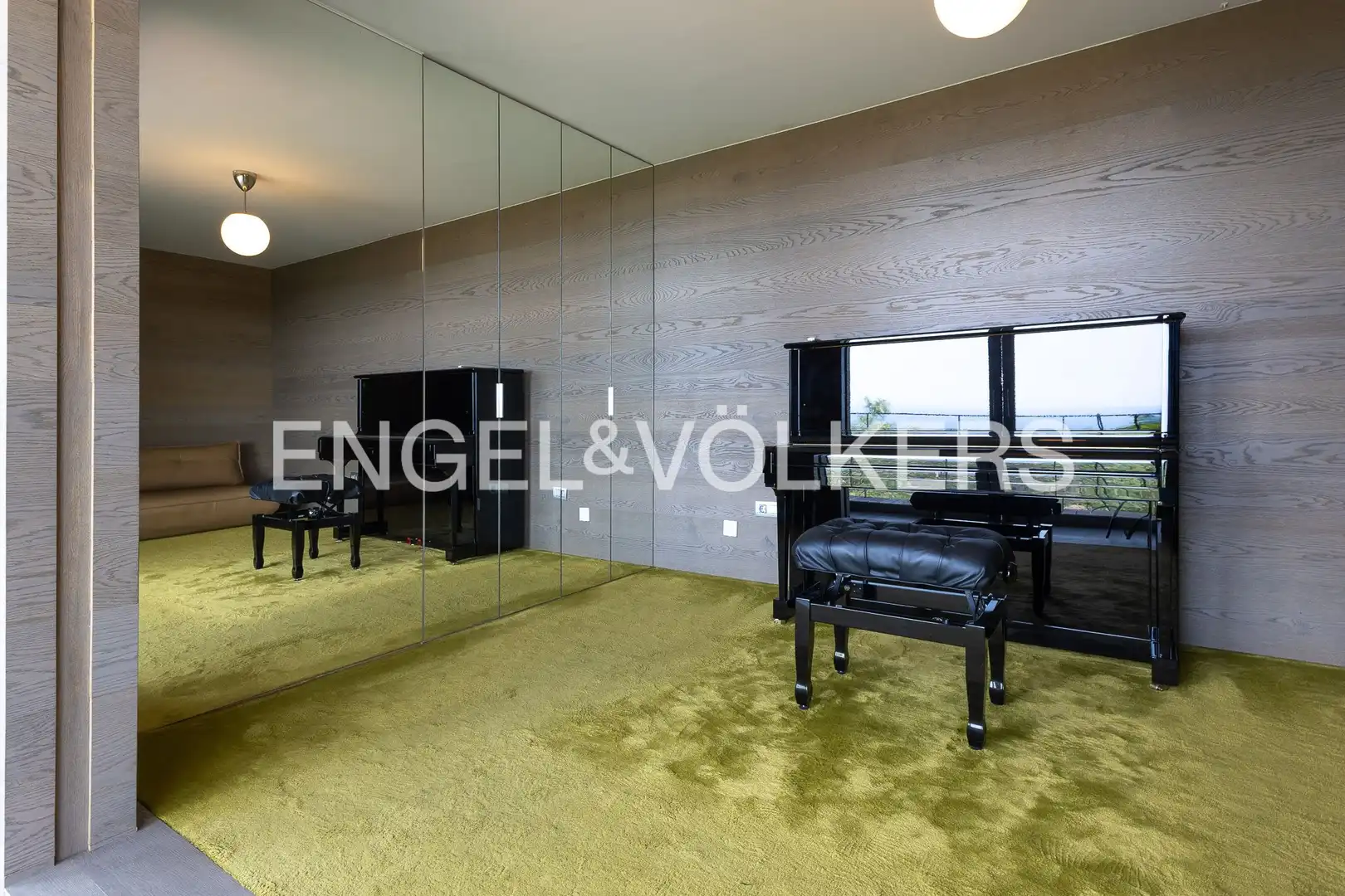 Sala de estar de Casa o chalet de alquiler en Alella con Aire acondicionado, Calefacción y Jardín privado
