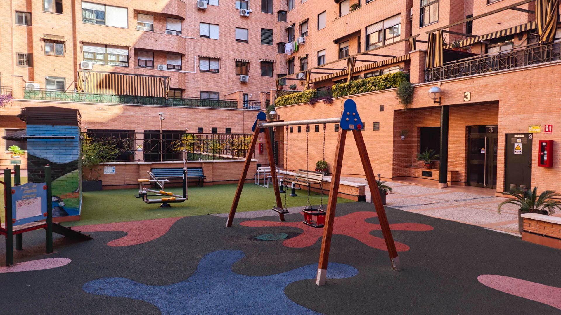 Terrassa de Pis de lloguer en Fuenlabrada amb Aire condicionat, Calefacció i Parquet