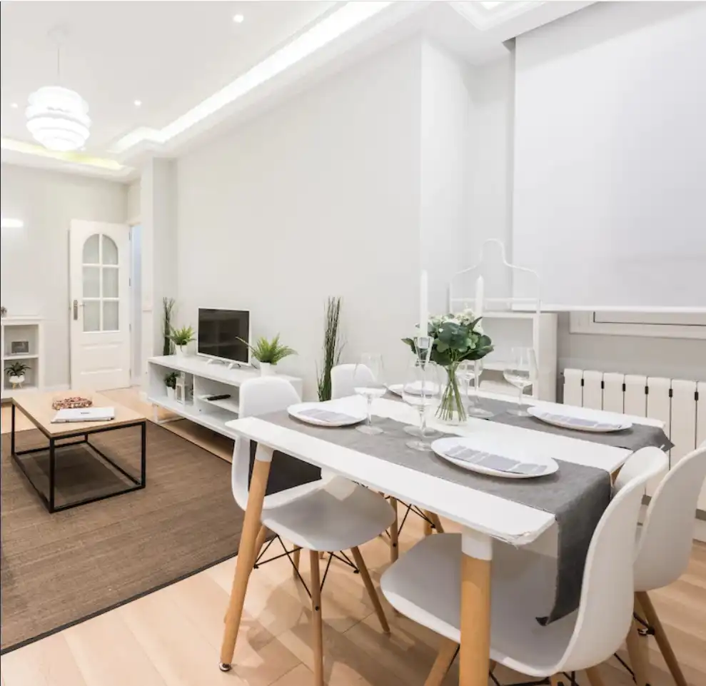 Dining room of Flat for rent in Centro Urbano