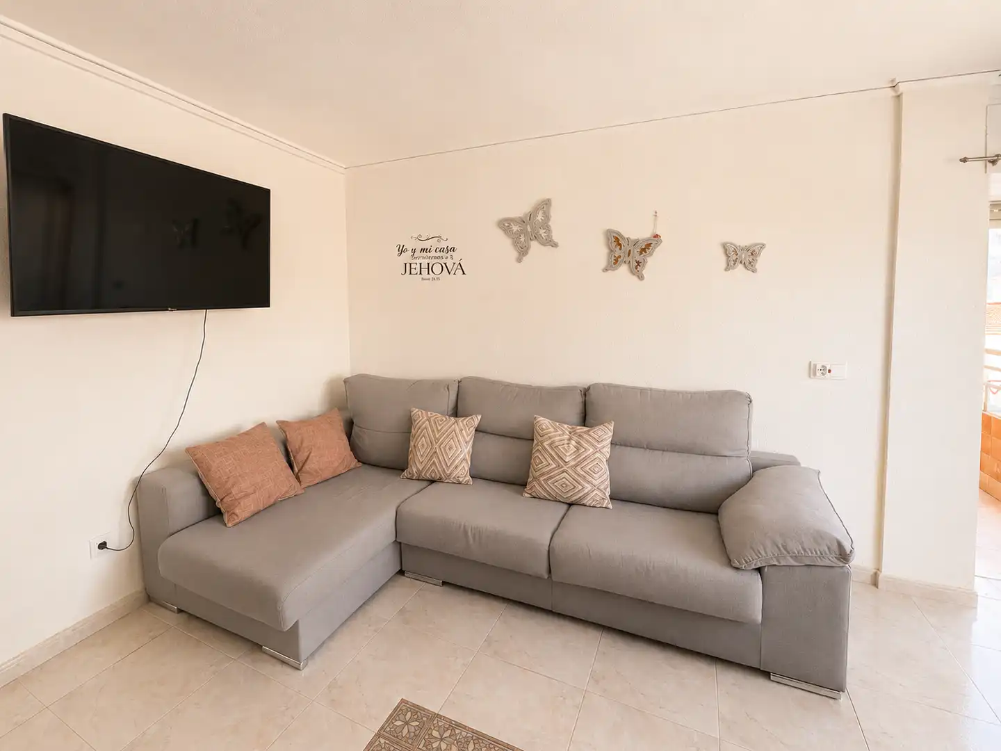 Sala de estar de Piso en venta en Guardamar del Segura con Terraza y Amueblado
