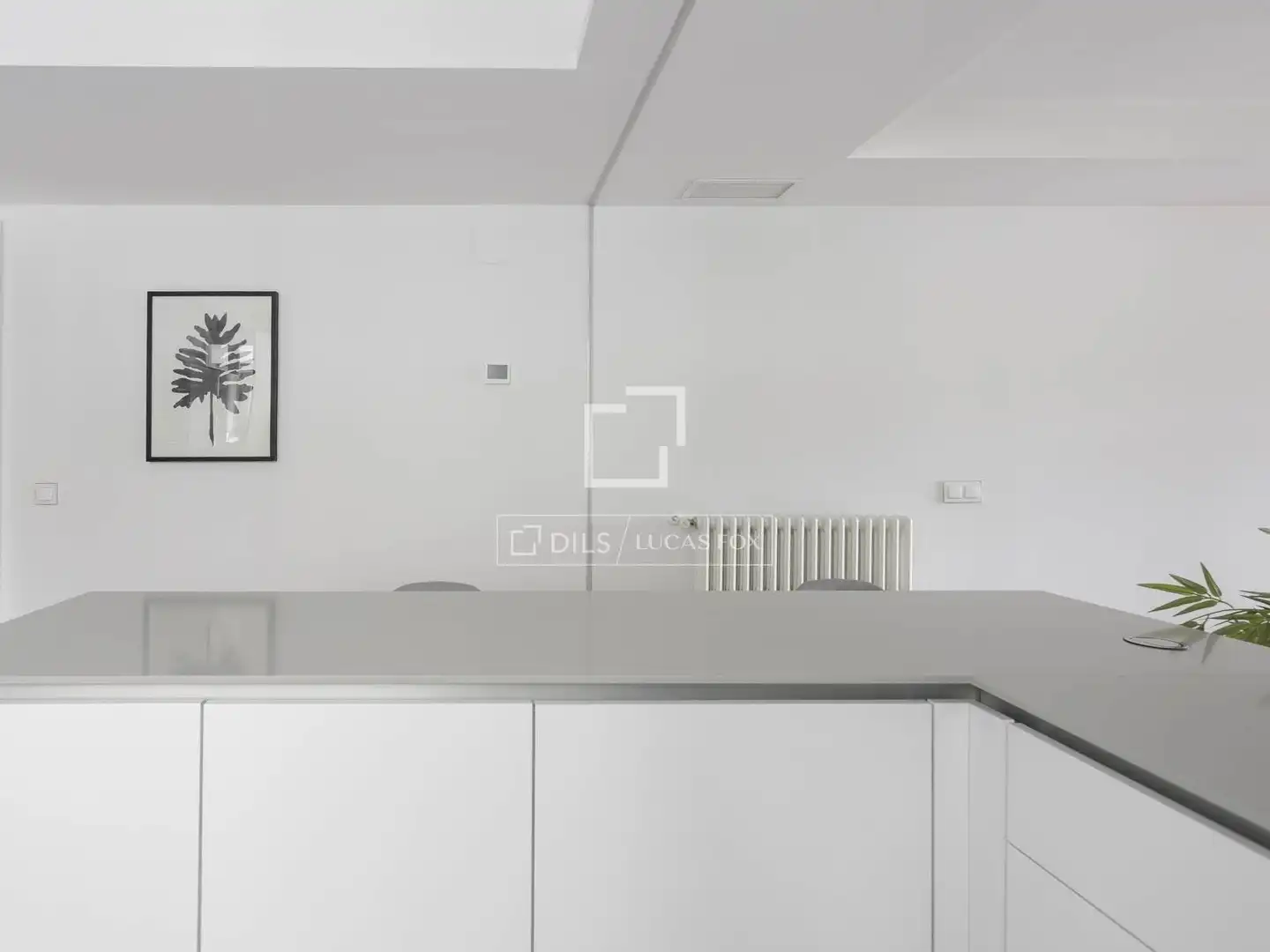 Küche von Wohnung zur Miete in Madrid mit Klimaanlage, Heizung und Parkett