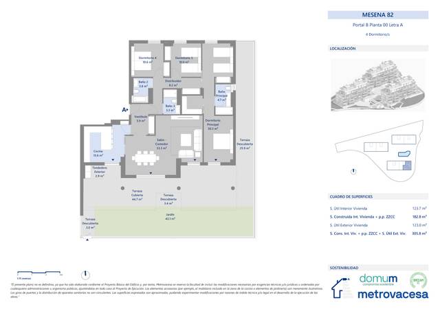 Piso en Venta en Mesena, 80 en Pinar del Rey