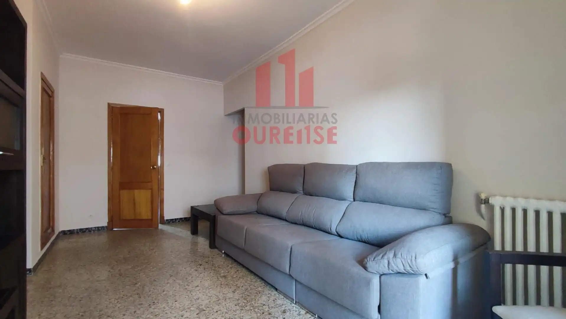 Wohnzimmer von Wohnung zur Miete in Ourense Capital  mit Heizung, Möbliert und Balkon