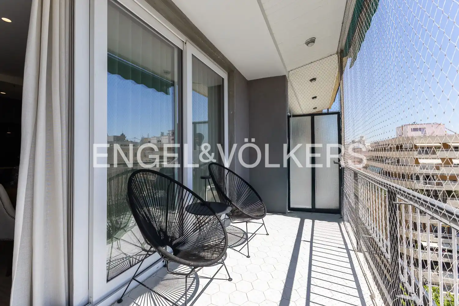 Terrasse von Wohnung zum Verkauf in Valencia mit Klimaanlage, Heizung und Terrasse