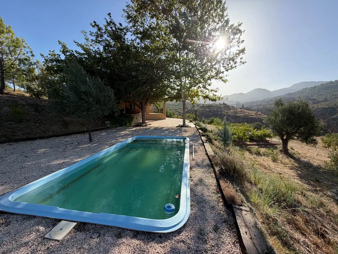 Piscina de Casa o chalet en venta en Penàguila con Calefacción, Jardín privado y Terraza