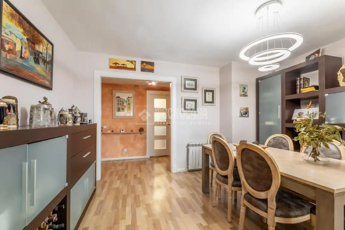 Esszimmer von Wohnung zum Verkauf in Hoyo de Manzanares mit Klimaanlage, Heizung und Gemeinschaftspool