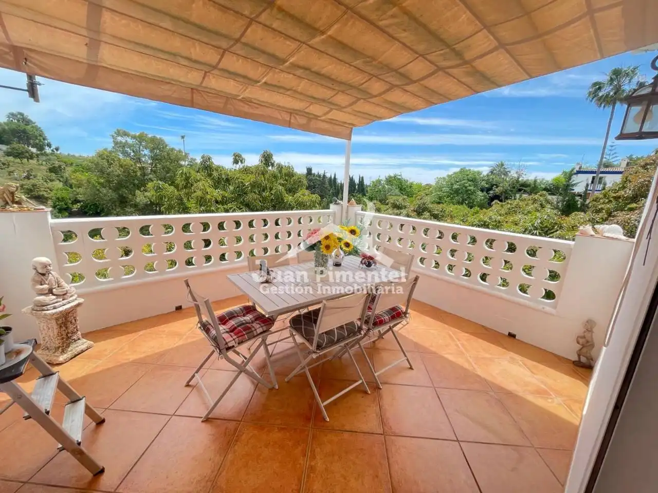 Terrassa de Finca rústica en venda en Estepona amb Aire condicionat, Jardí privat i Terrassa