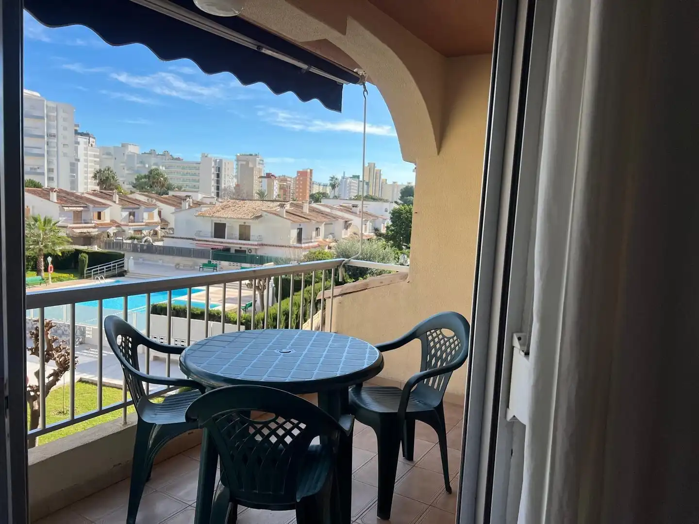 Terrassa de Apartament de lloguer en Gandia amb Aire condicionat, Terrassa i Moblat