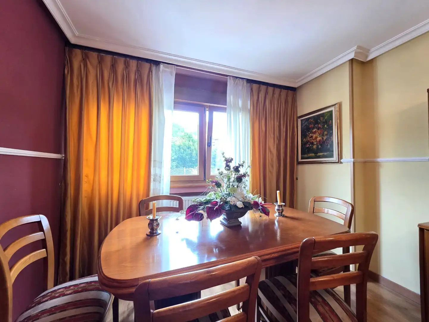 Esszimmer von Wohnung zum Verkauf in San Martín del Rey Aurelio mit Heizung, Privatgarten und Parkett