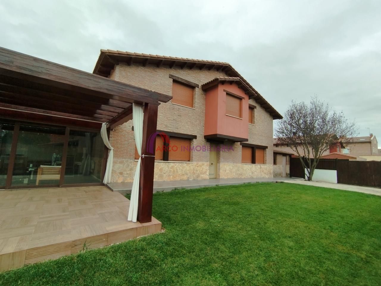 Garden of Single-family semi-detached for sale in Arcos  with Heating, Private garden and Parquet flooring