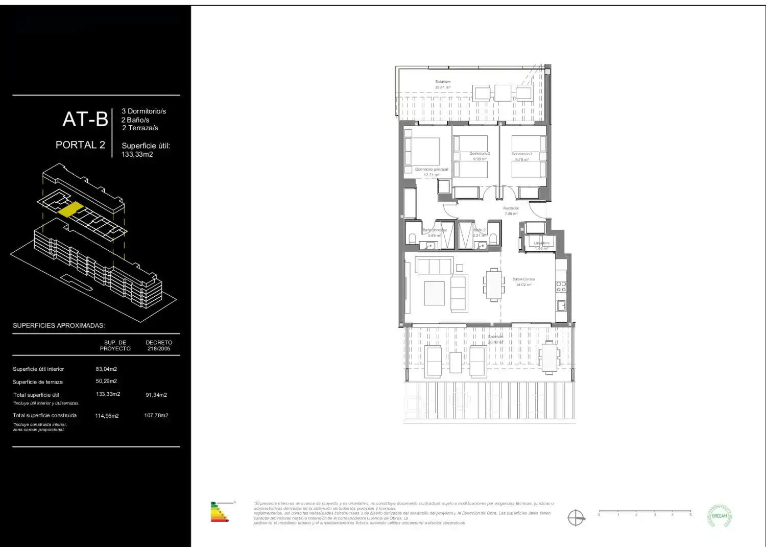 Penthouse with lift for sale in El Pinillo, imagen 2