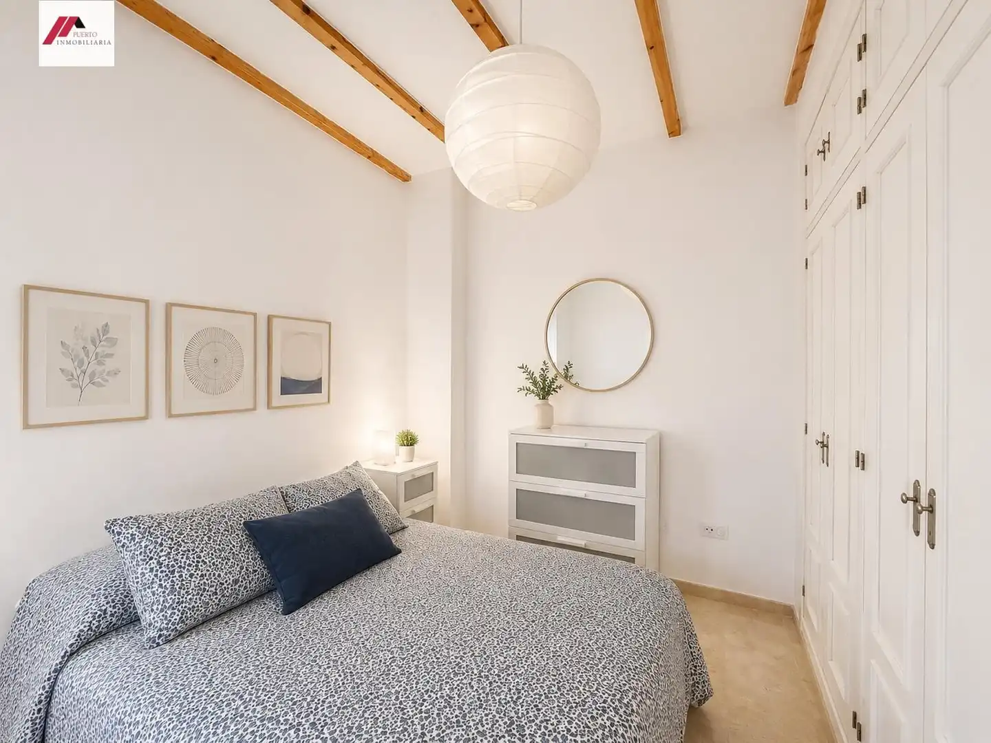Bedroom of Apartments for sale in El Puerto de Santa María  with Air Conditioner and Furnished