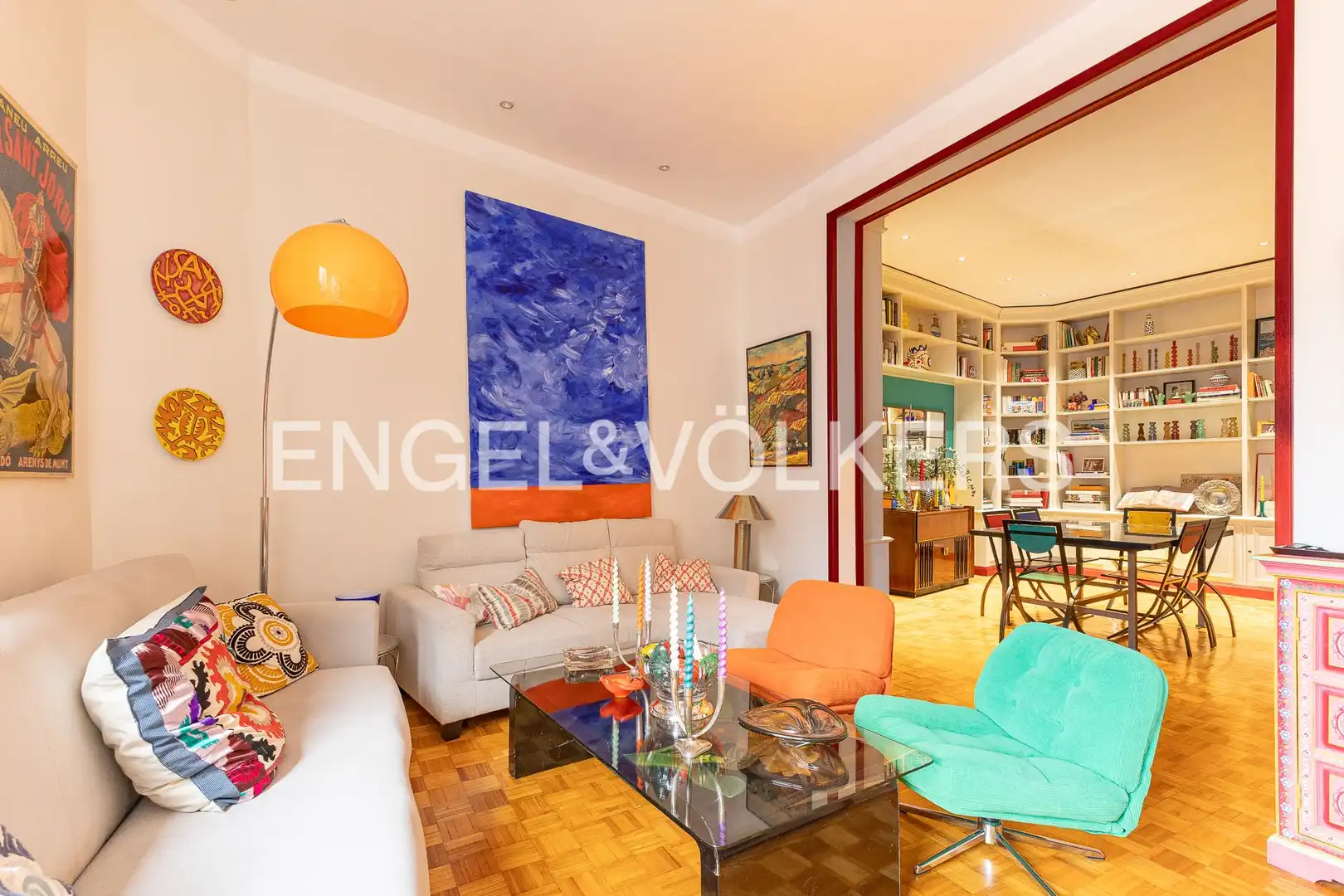 Sala d'estar de Pis de lloguer en Centro