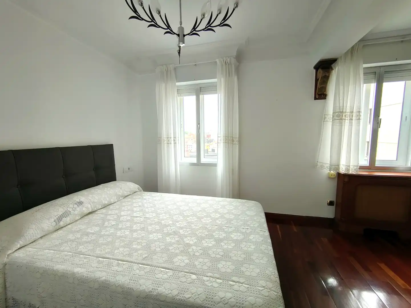 Bedroom of Flat for rent in Santander  with Heating and Parquet flooring