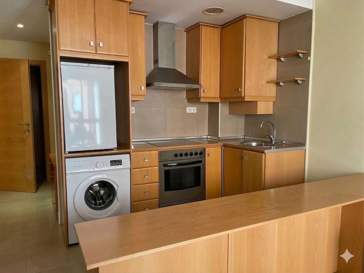 Kitchen of Flat for rent in  Murcia Capital  with Air Conditioner, Heating and Storage room