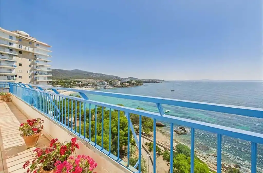 Balcony of Attic for sale in Calvià  with Air Conditioner, Terrace and Furnished