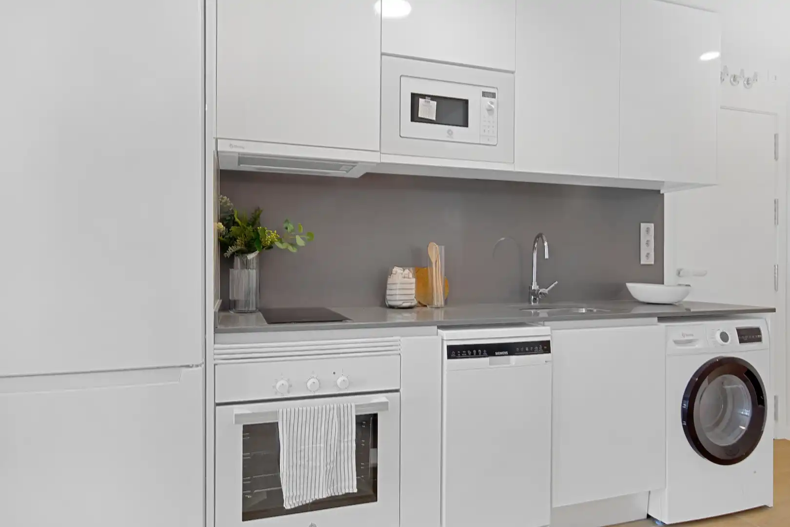 Cocina de Piso en venta en Madrid con Terraza y Piscina comunitaria