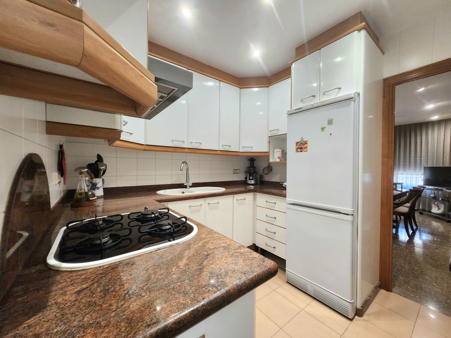 Kitchen of Single-family semi-detached for sale in Terrassa  with Heating, Terrace and Oven