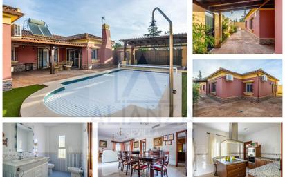 Exterior view of House or chalet for sale in Espartinas  with Air Conditioner and Swimming Pool