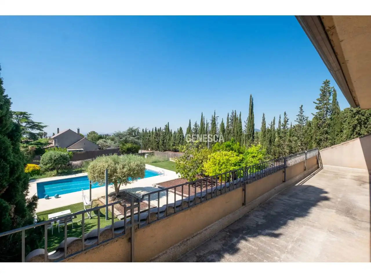 Jardín de Casa o chalet en venta en Matadepera con Calefacción, Jardín privado y Parquet